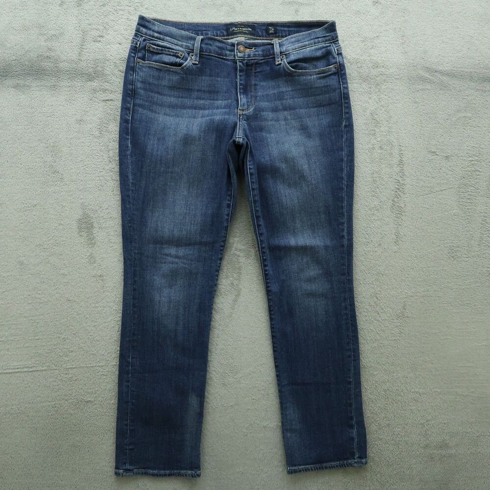 Lucky Brand Jeans Women's Size 10/30A Mid-Rise Sweet Straight Denim 30" Inseam